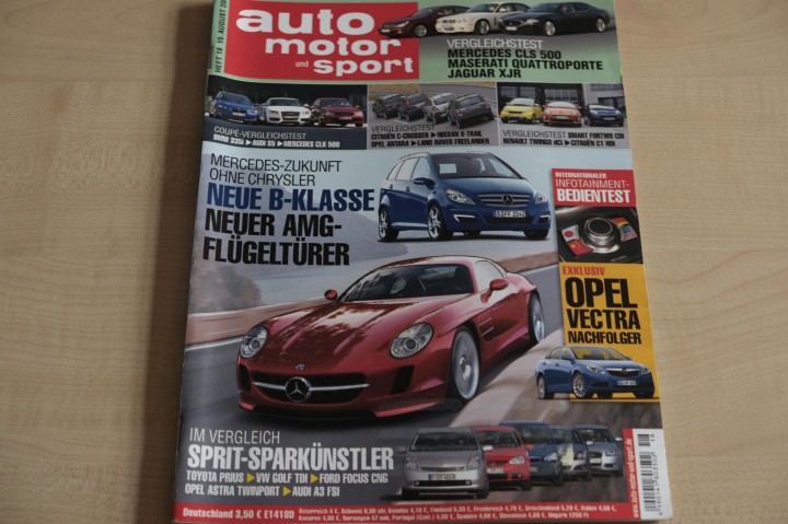 Deckblatt Auto Motor und Sport (18/2007)